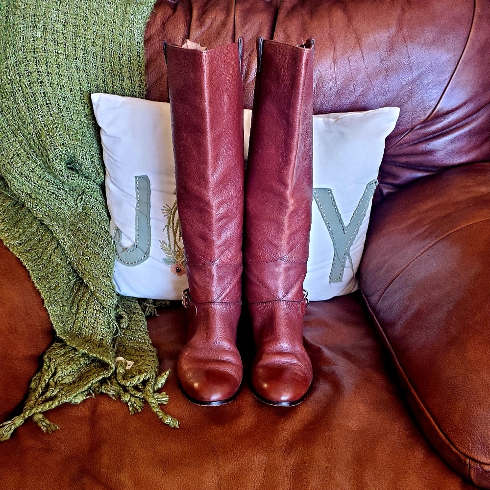 Hayden Harnett Madeline Supple Leather Knee High Boots